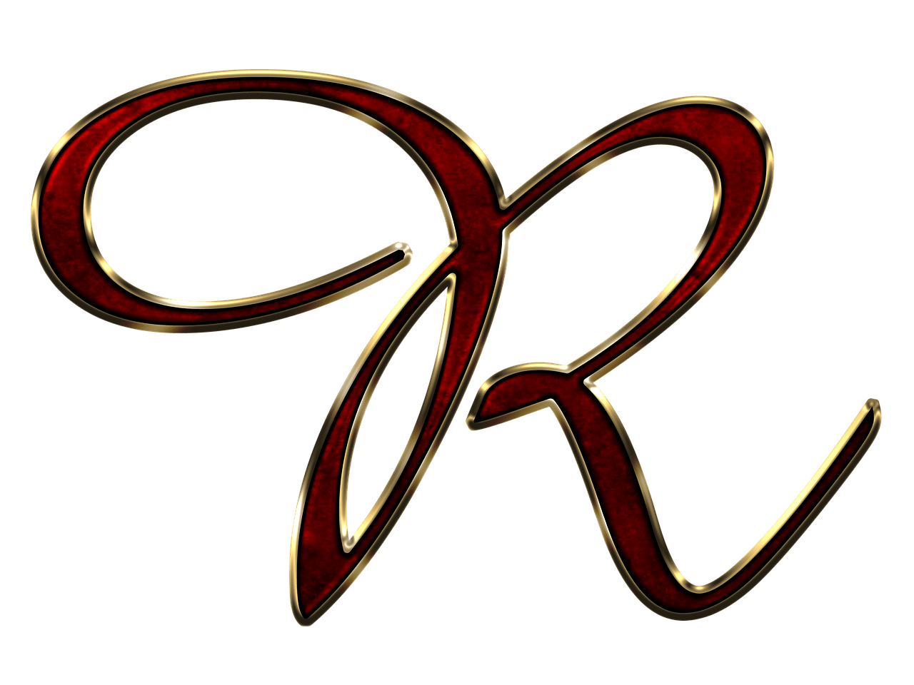 R Letter File Transparent PNG Image