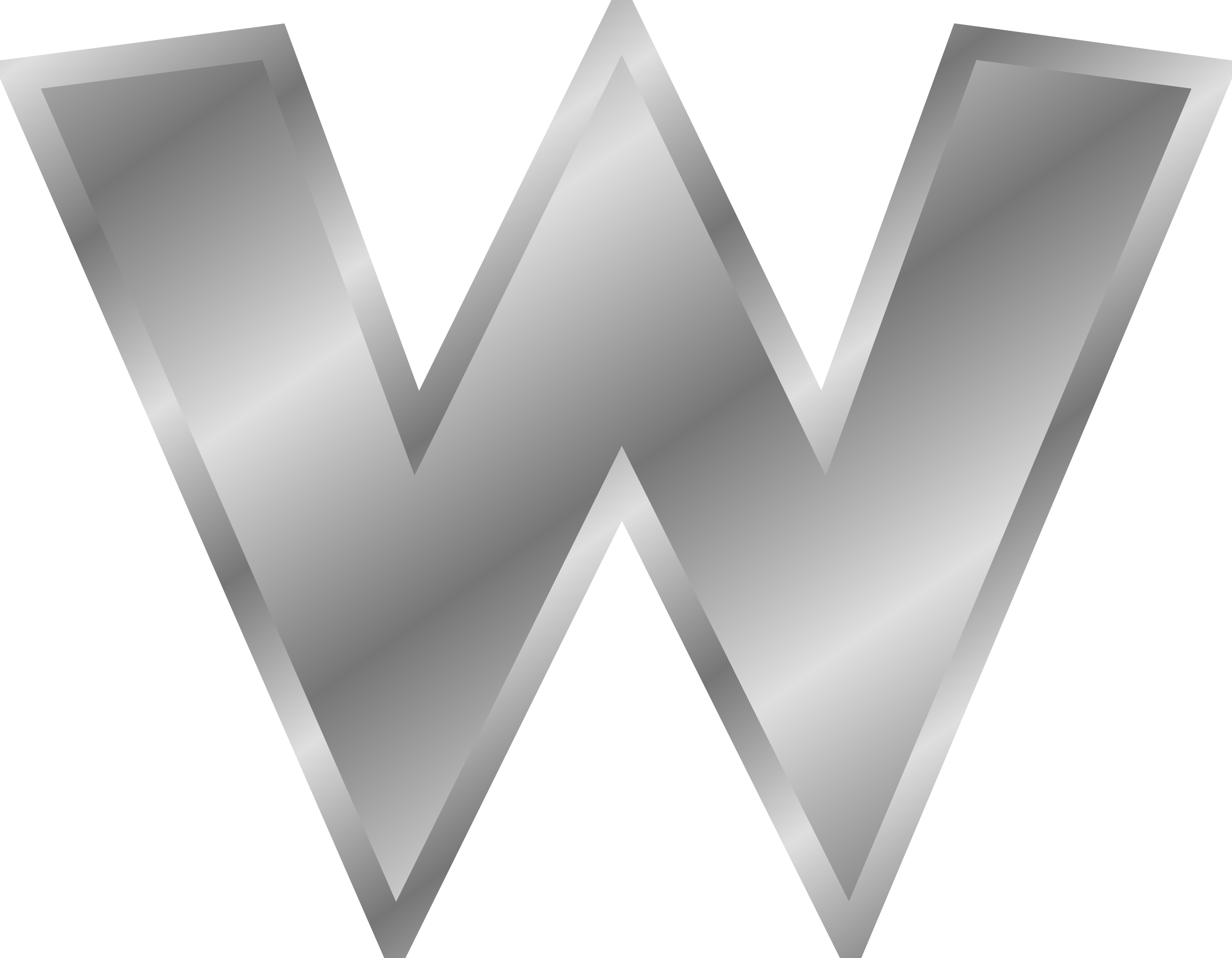 Letter W Transparent PNG Image