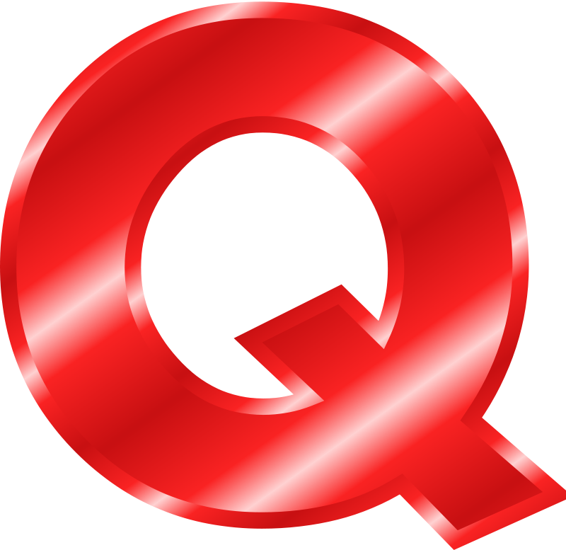 Q Letter Transparent PNG Image