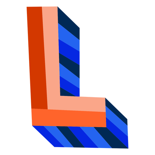 L Letter Transparent PNG Image