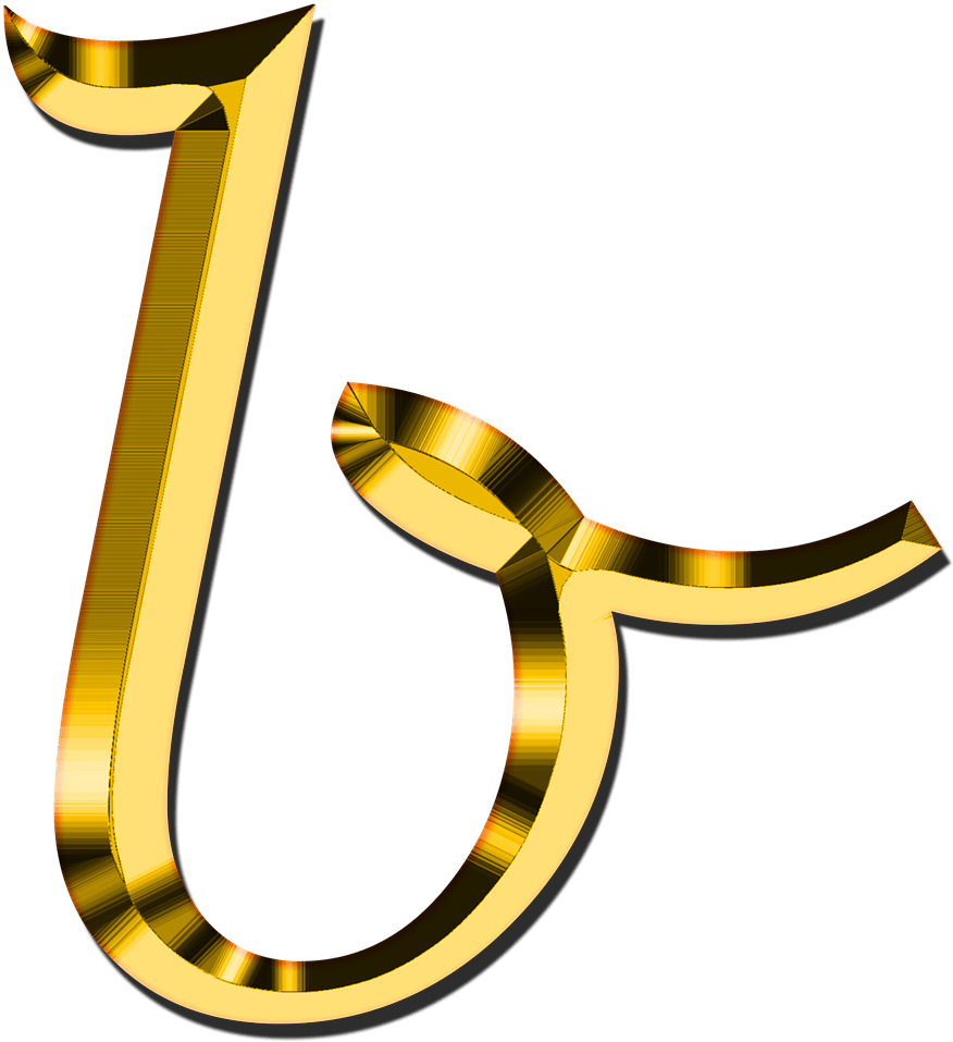 B Letter Transparent PNG Image