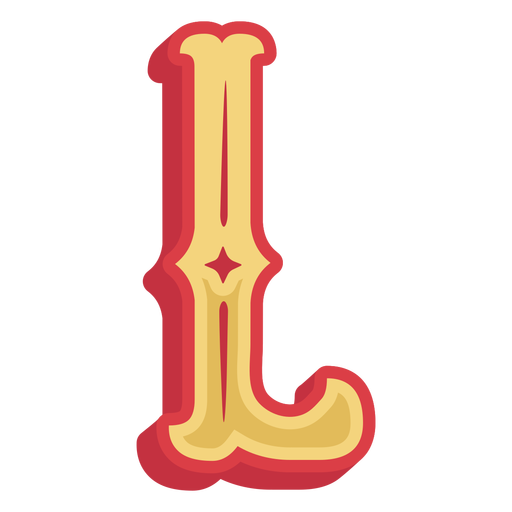 L Letter Transparent PNG Image