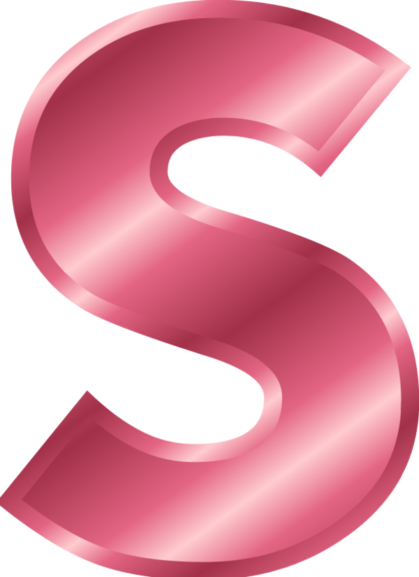 S Letter Transparent PNG Image