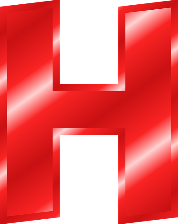 H Letter Transparent PNG Image