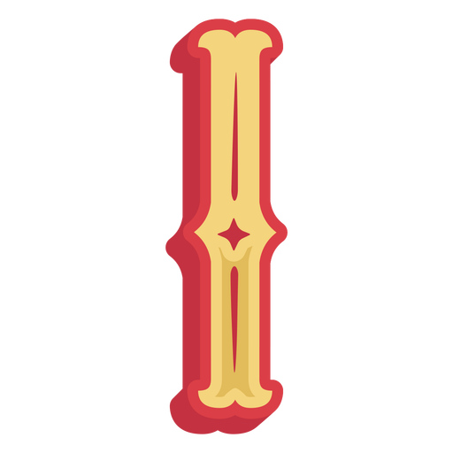 I Letter Transparent PNG Image