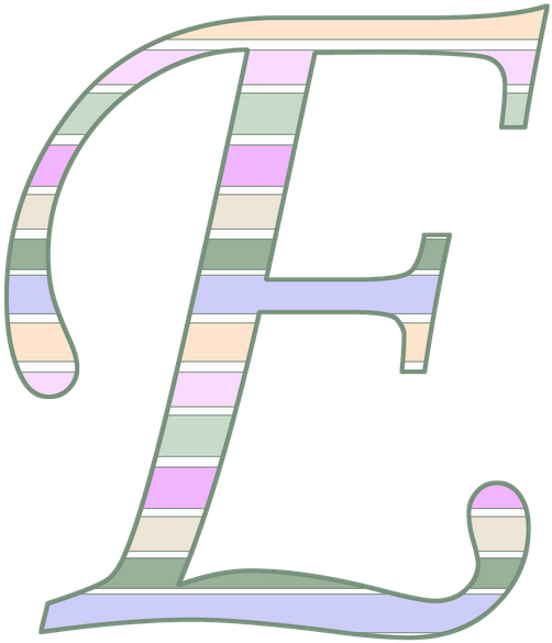 E Letter Transparent PNG Image