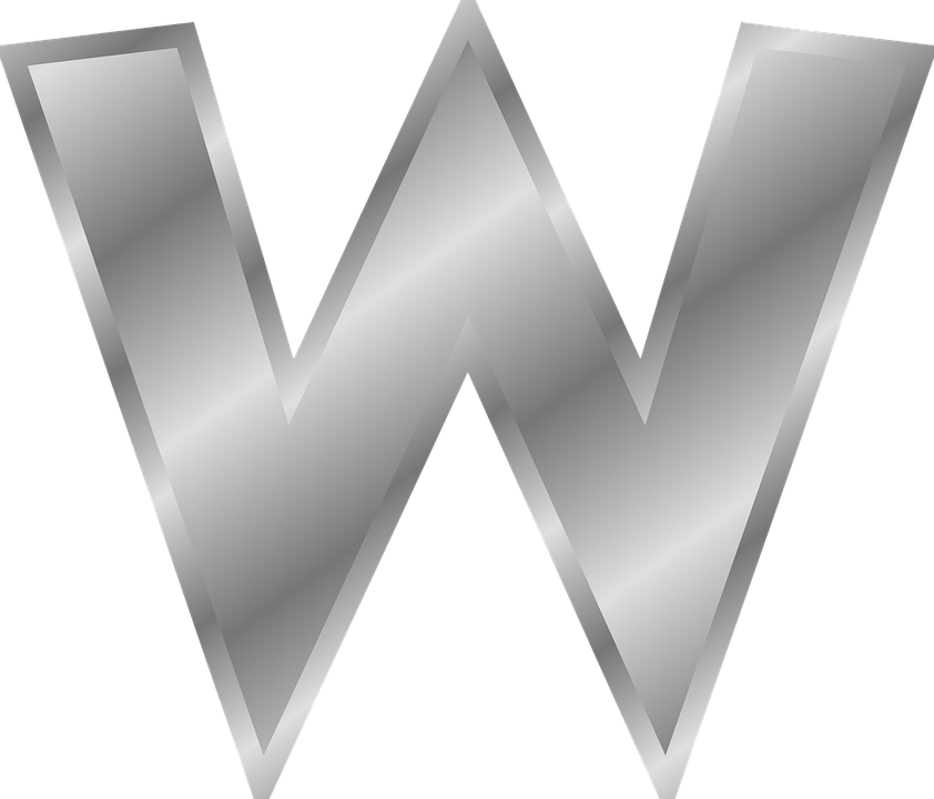 Letter W Transparent PNG Image