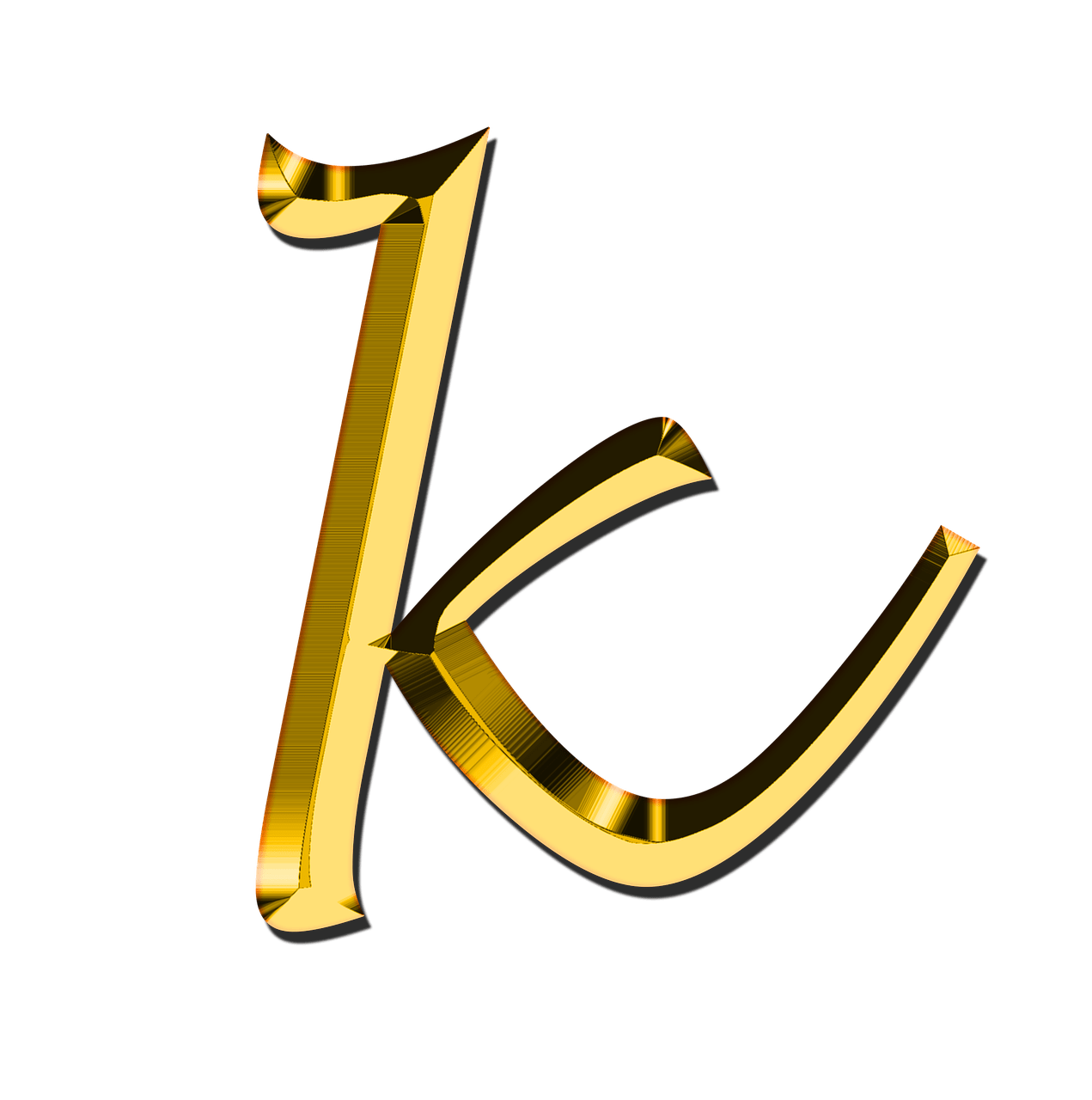 K Letter Transparent PNG Image