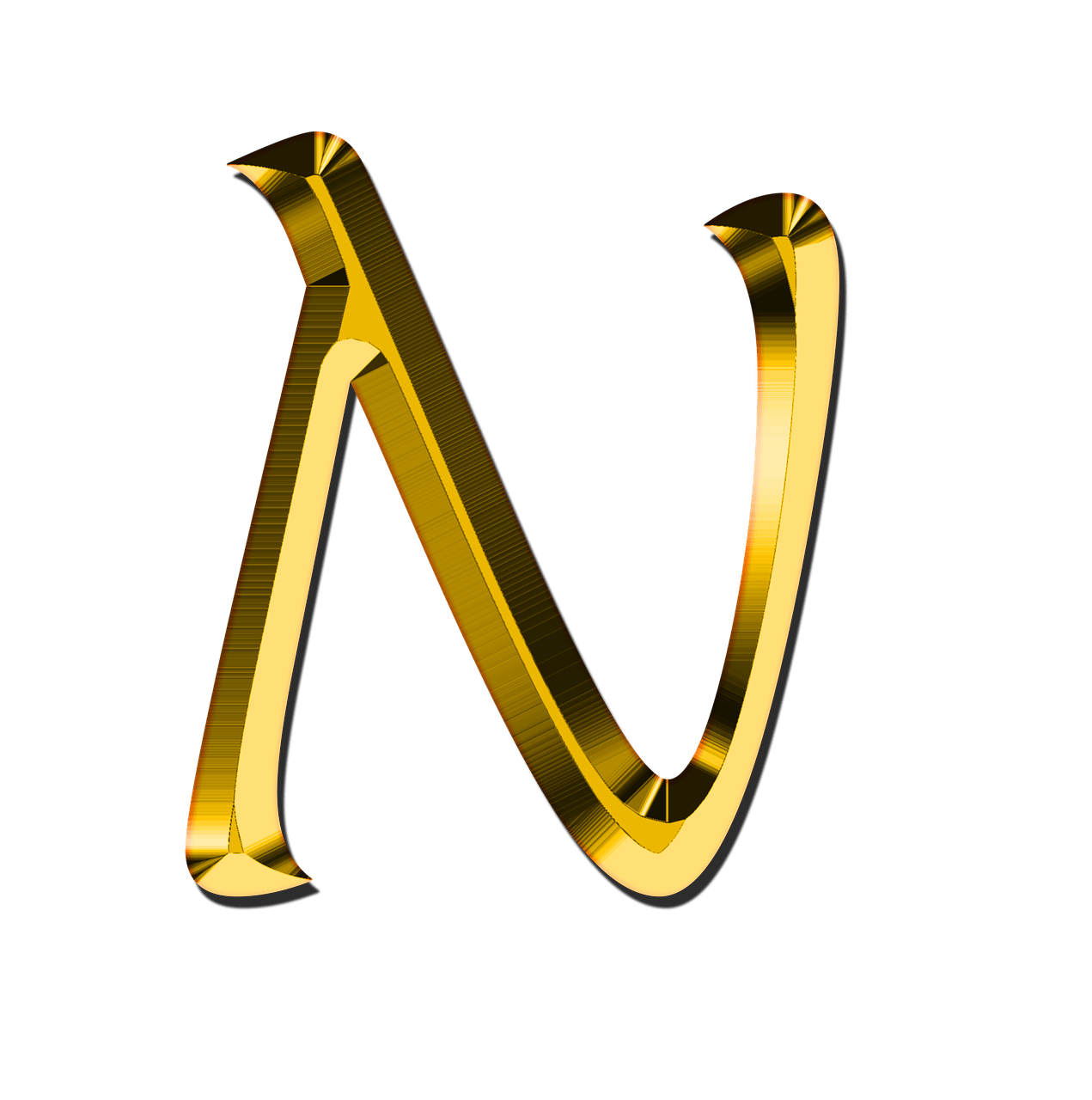 Letter N Transparent PNG Image