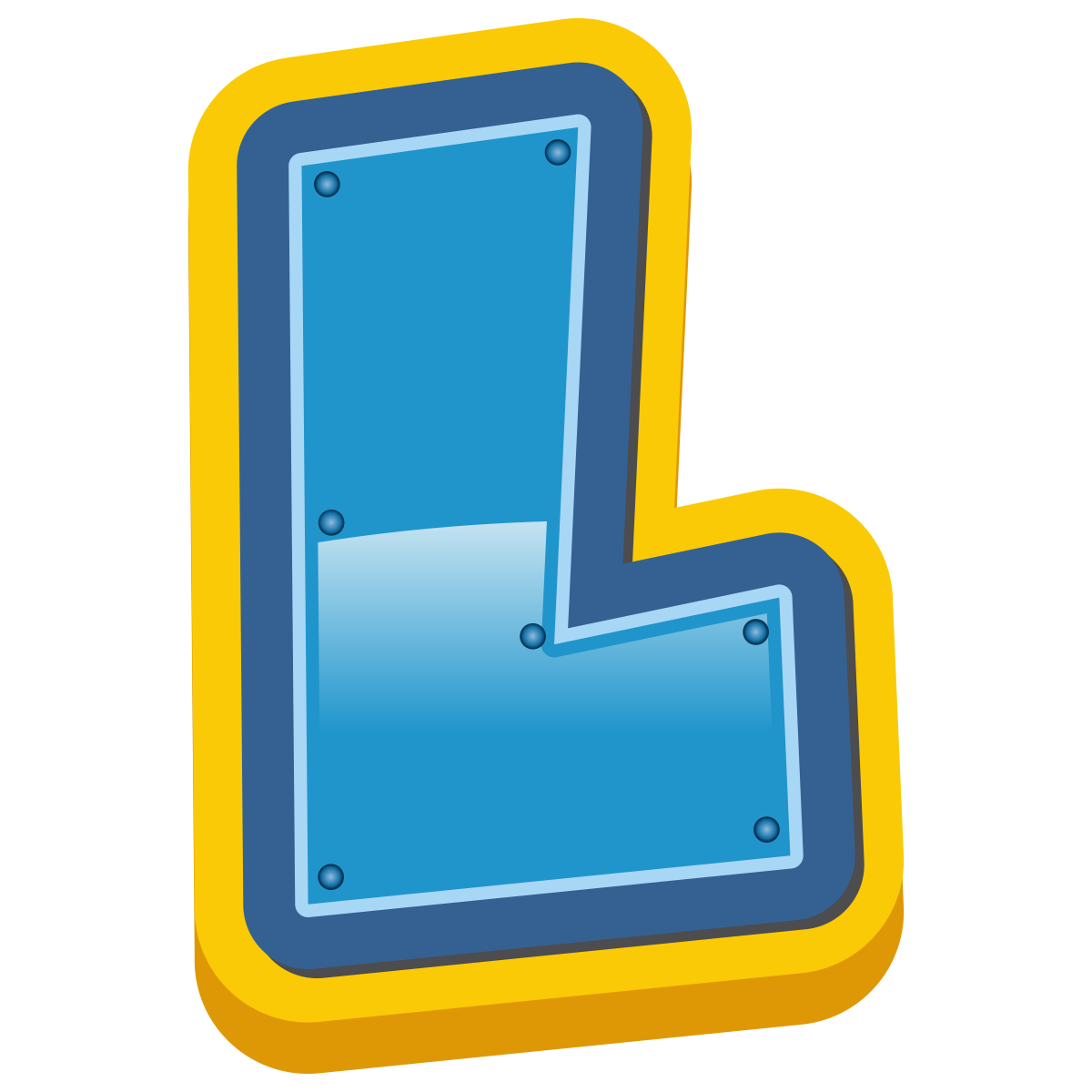 L Letter Transparent PNG Image