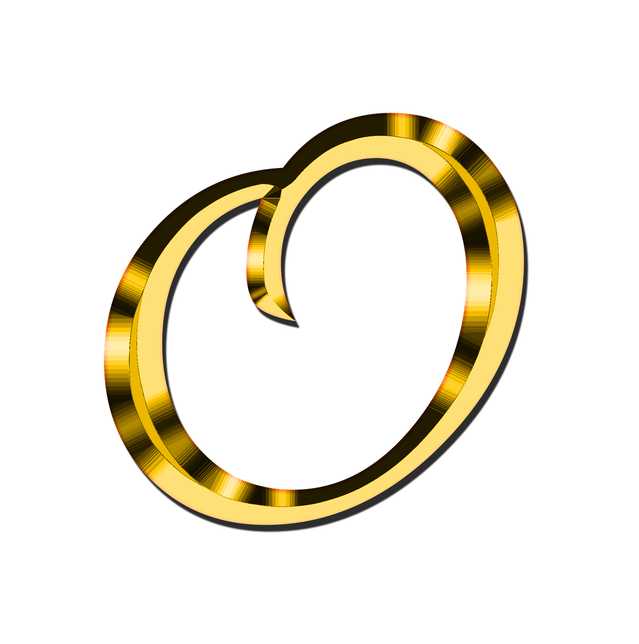 Pic Letter O Transparent PNG Image