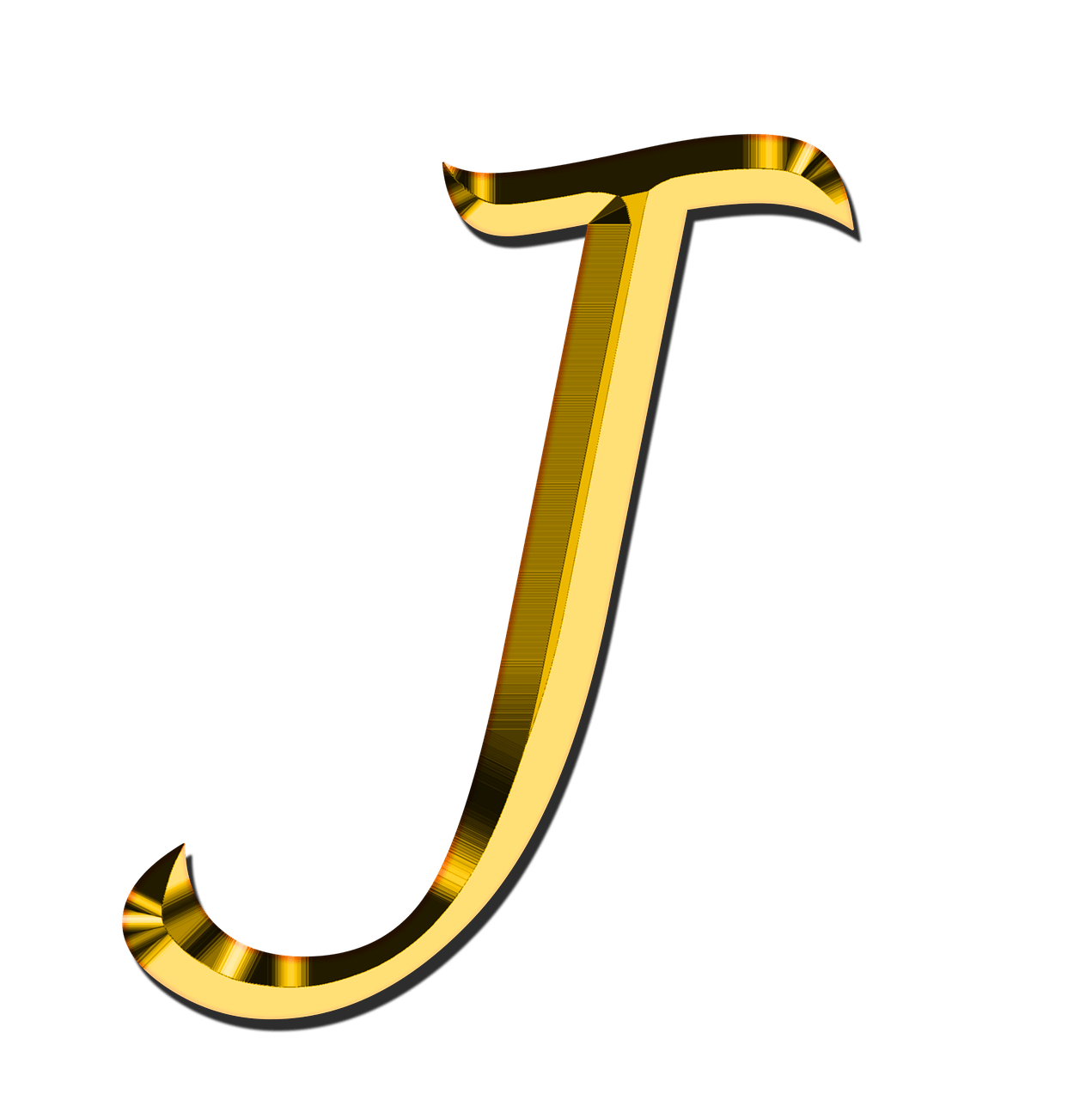 J Letter File Transparent PNG Image