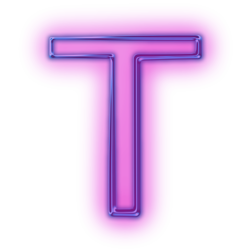 T Letter Transparent PNG Image