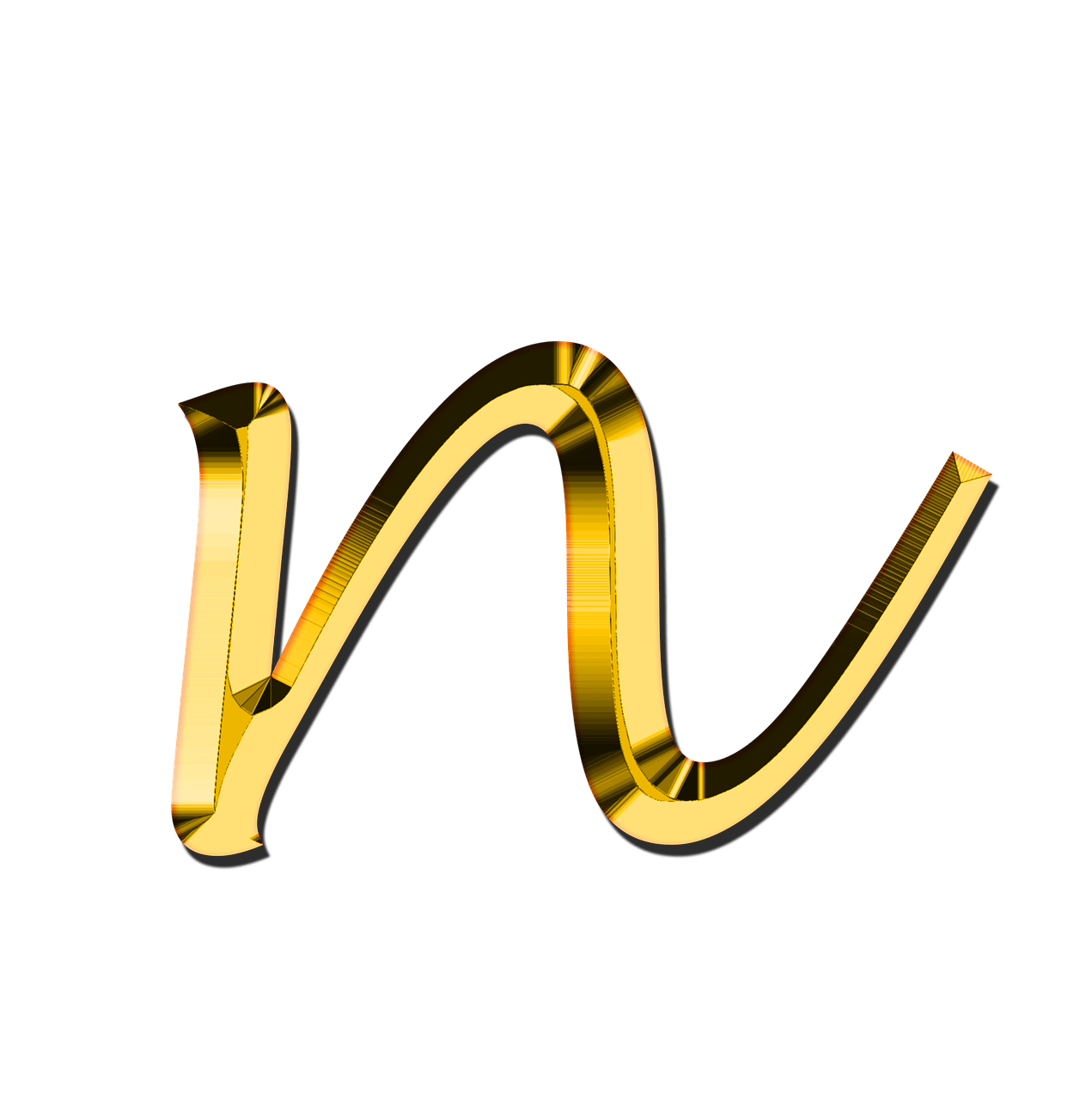 Letter N Transparent PNG Image