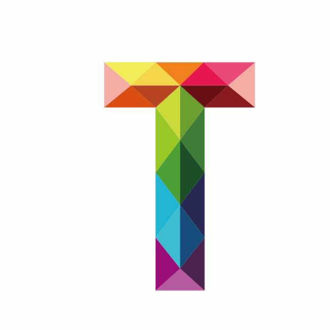 Pic T Letter Transparent PNG Image