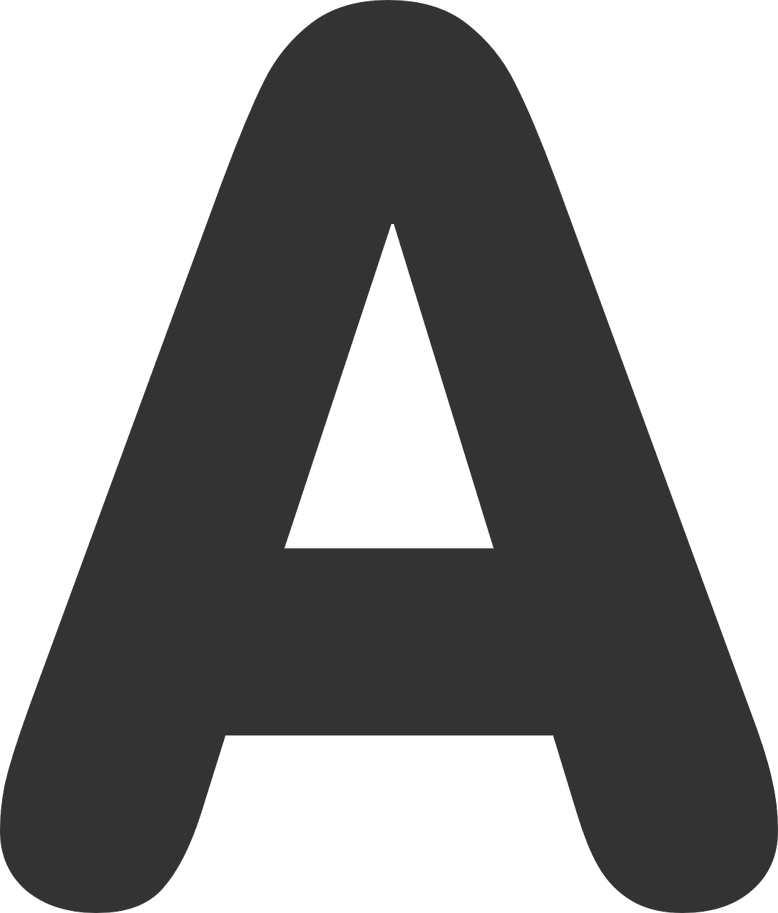 A Letter Transparent PNG Image