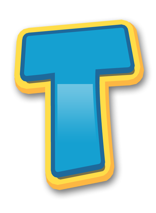 T Letter Transparent PNG Image