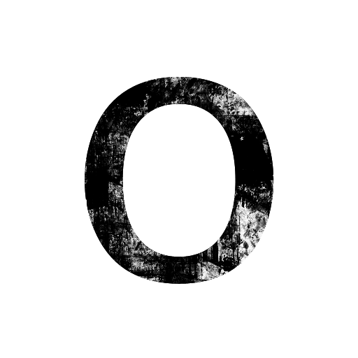 Letter O Transparent PNG Image