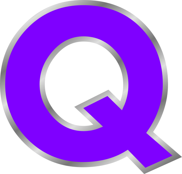 Q Letter Transparent PNG Image
