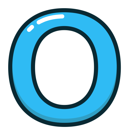 Letter O Transparent PNG Image