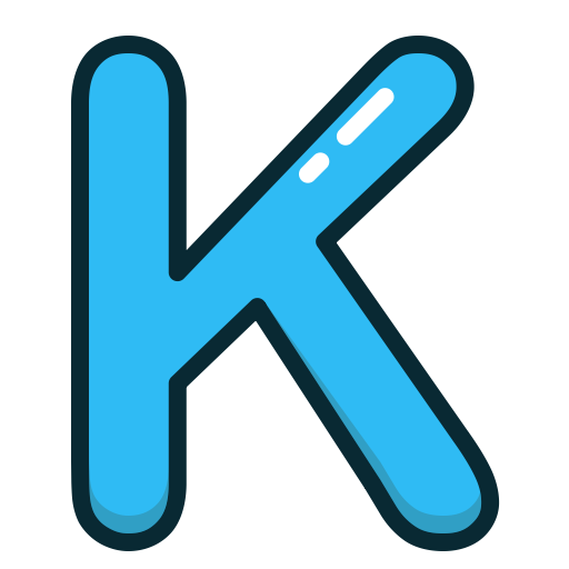 K Letter Transparent PNG Image