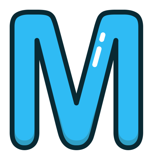 M Letter Transparent PNG Image