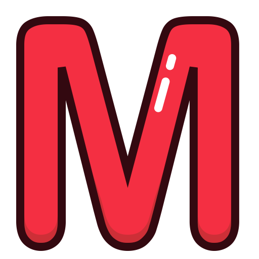 M Letter Transparent PNG Image