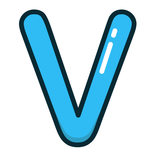 Letter V Transparent PNG Image
