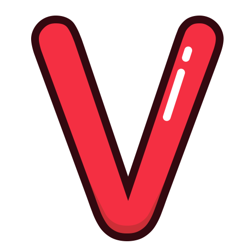Letter V Transparent PNG Image