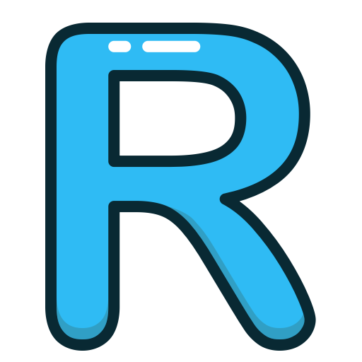 R Letter File Transparent PNG Image