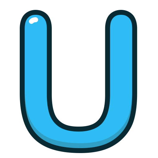U Letter Transparent PNG Image