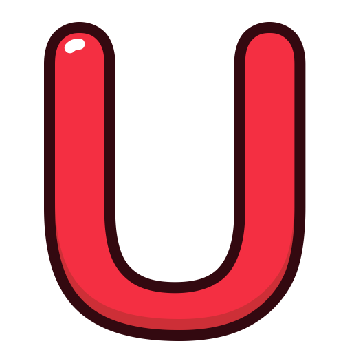 U Letter Transparent PNG Image