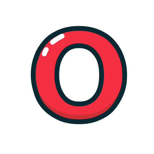 Letter O Transparent PNG Image