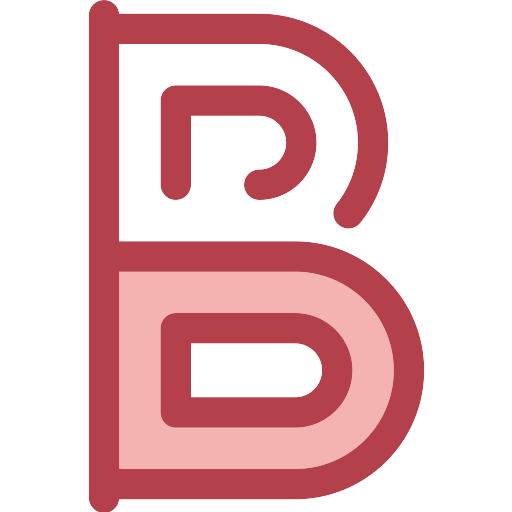 B Letter Transparent PNG Image