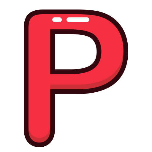 P Letter Transparent PNG Image