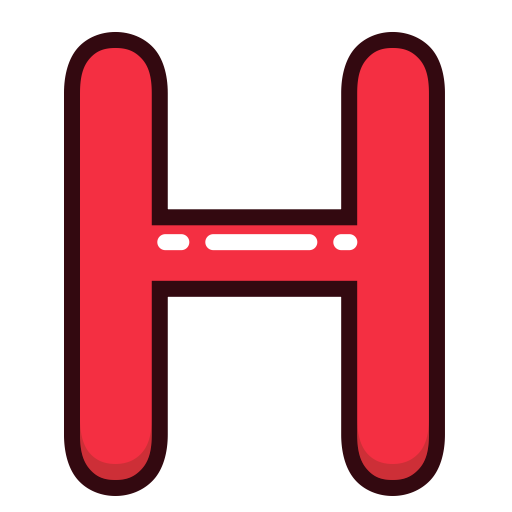 H Letter Transparent PNG Image