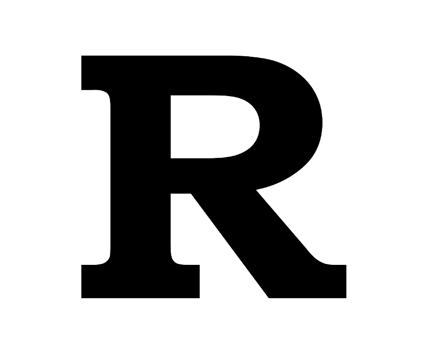 R Letter Transparent PNG Image