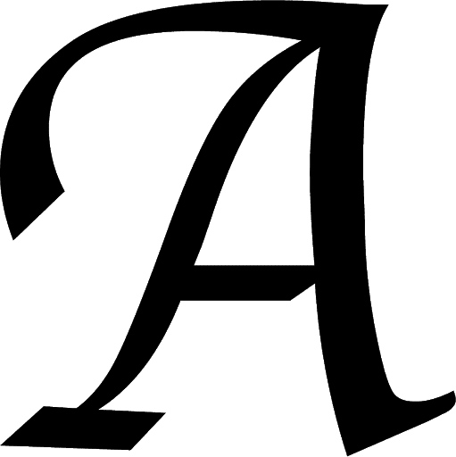 A Letter Transparent PNG Image