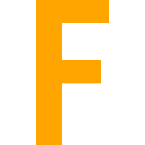 Letter F Transparent PNG Image