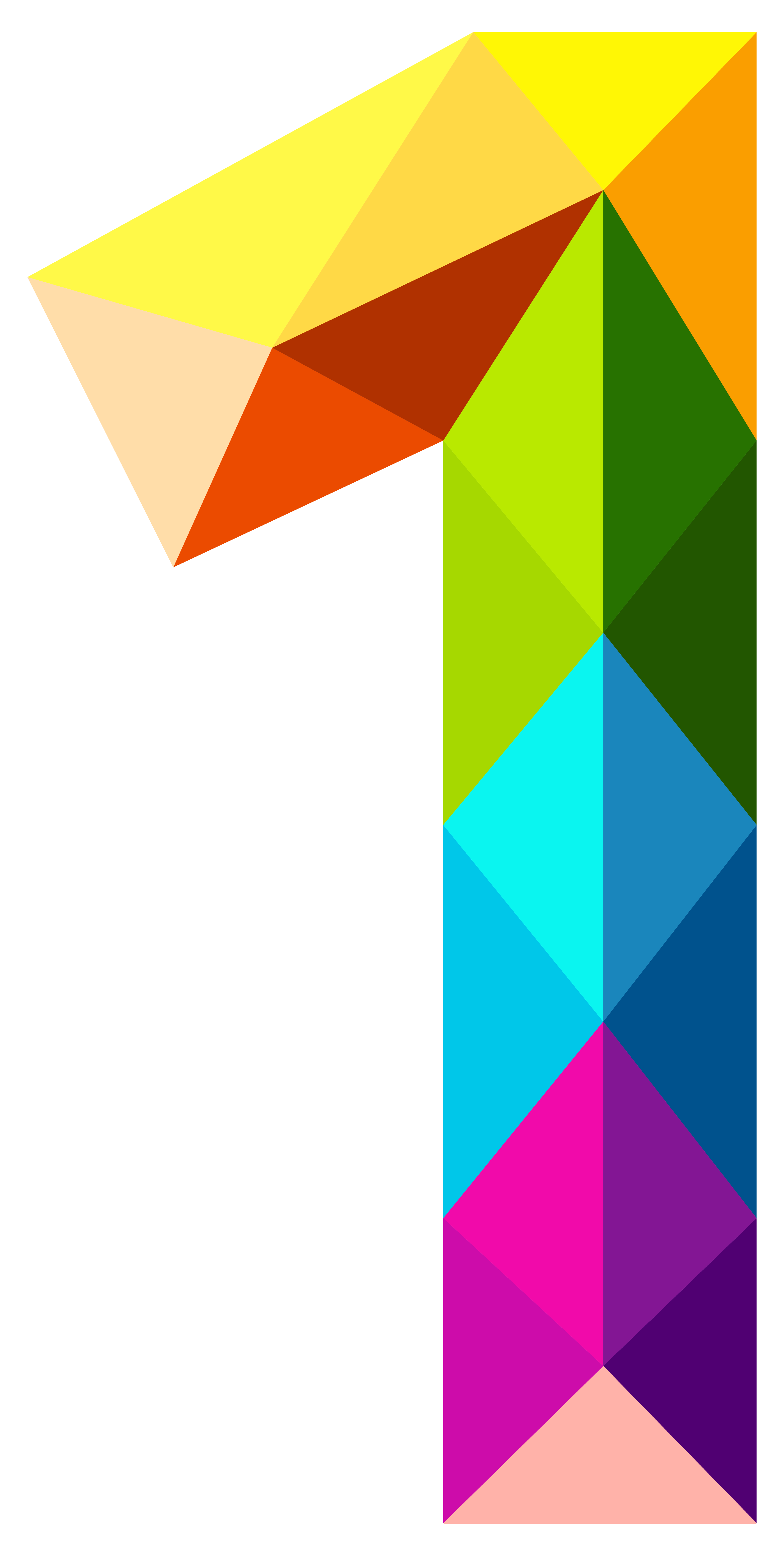 1 Digit Number Transparent PNG Image