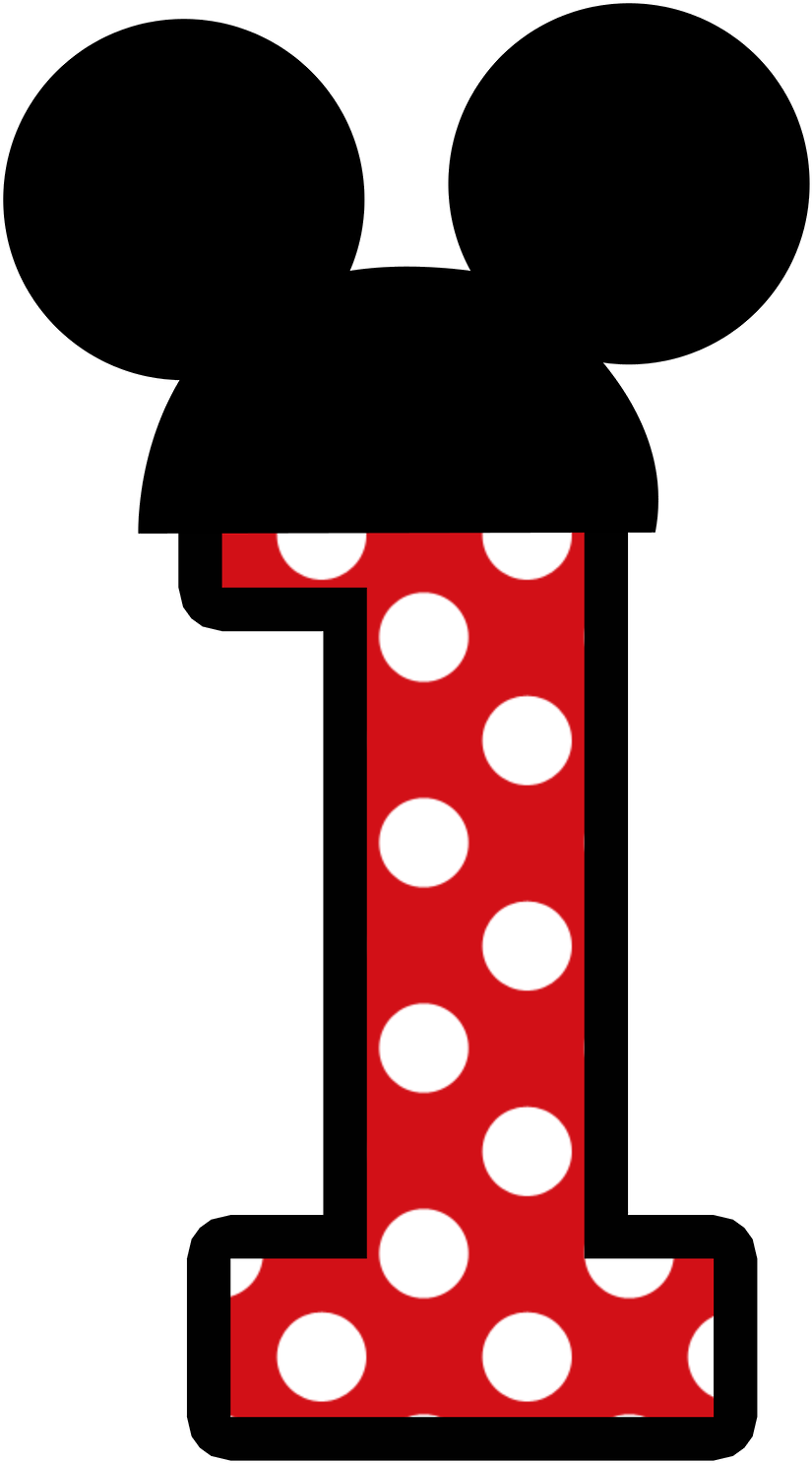 1 Number Letter Transparent PNG Image