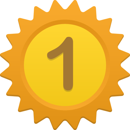 1 Number Letter Transparent PNG Image