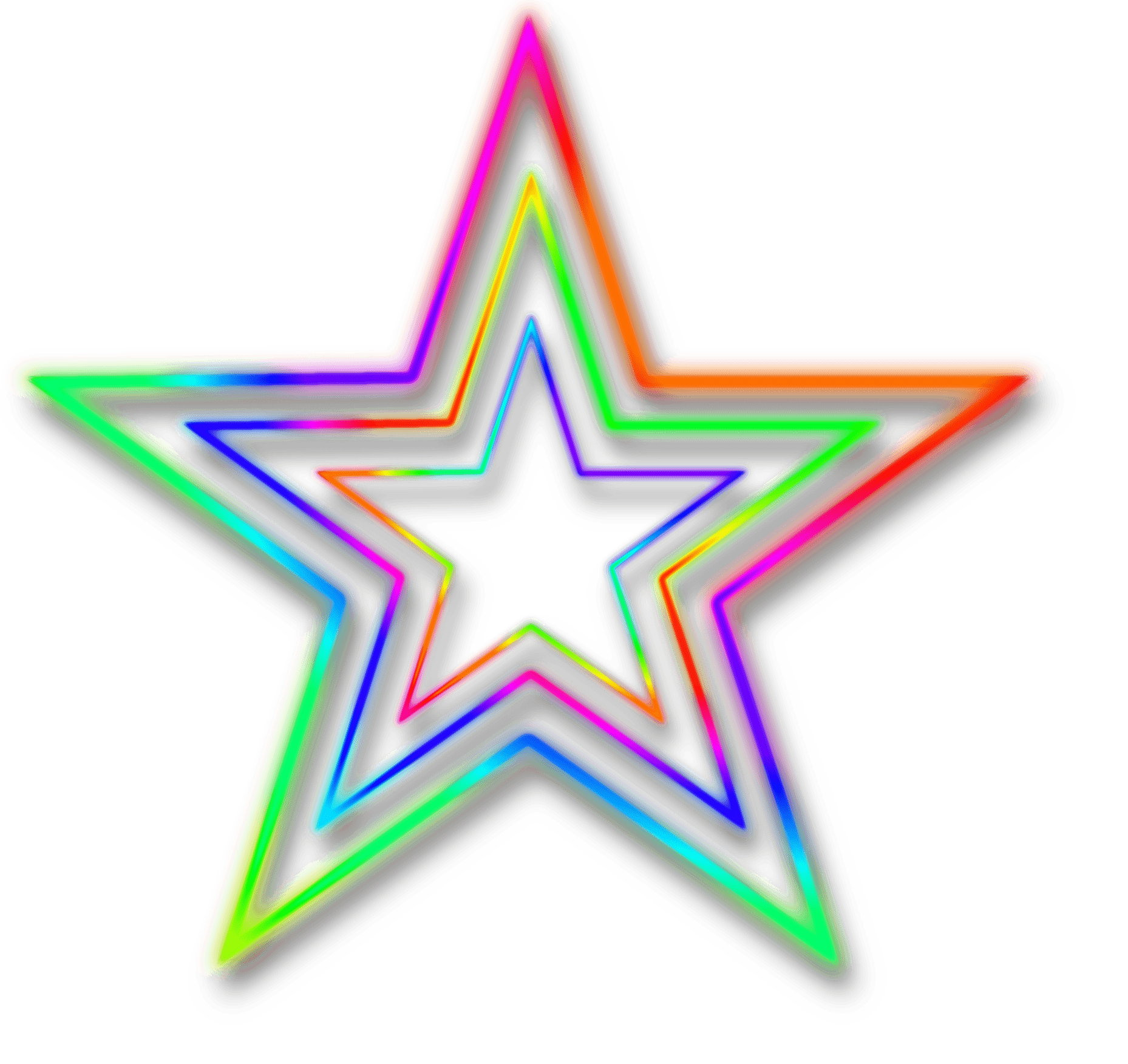 Light Star Effect Glow Transparent PNG Image