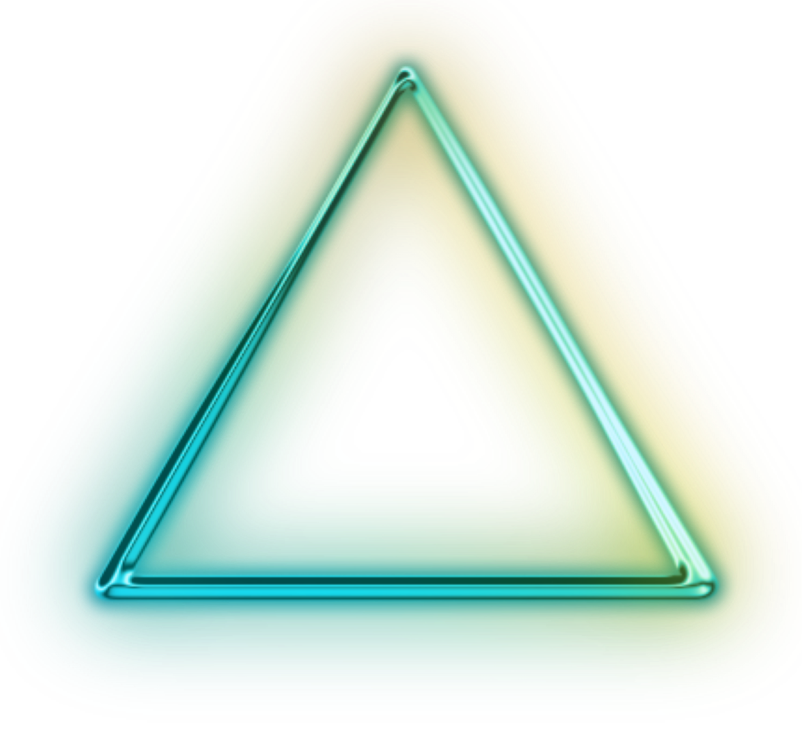 Light Triangle Effect Glow Transparent PNG Image