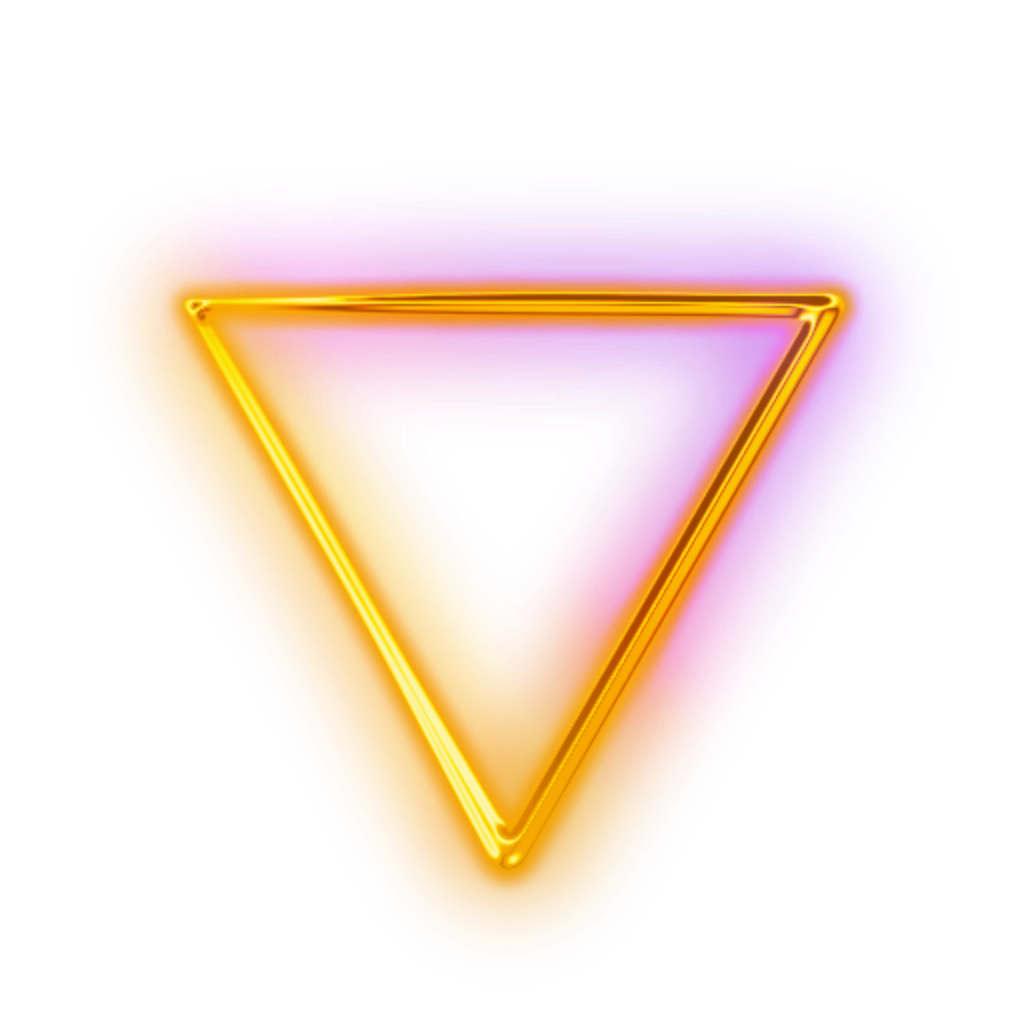 Light Triangle Effect Glow Transparent PNG Image