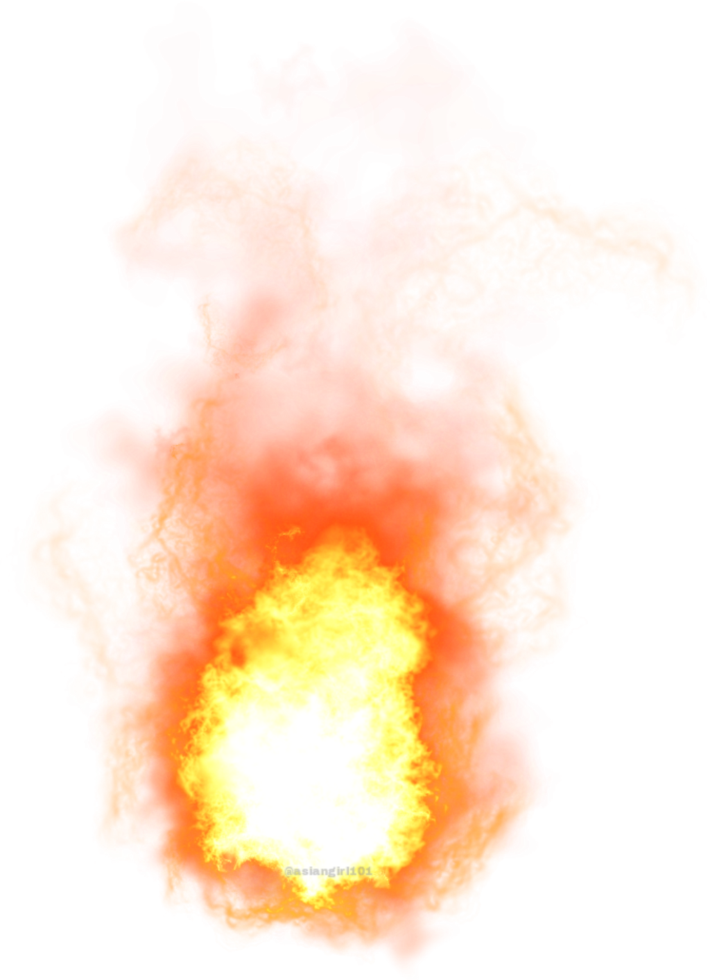 Light Fireball Transparent PNG Image
