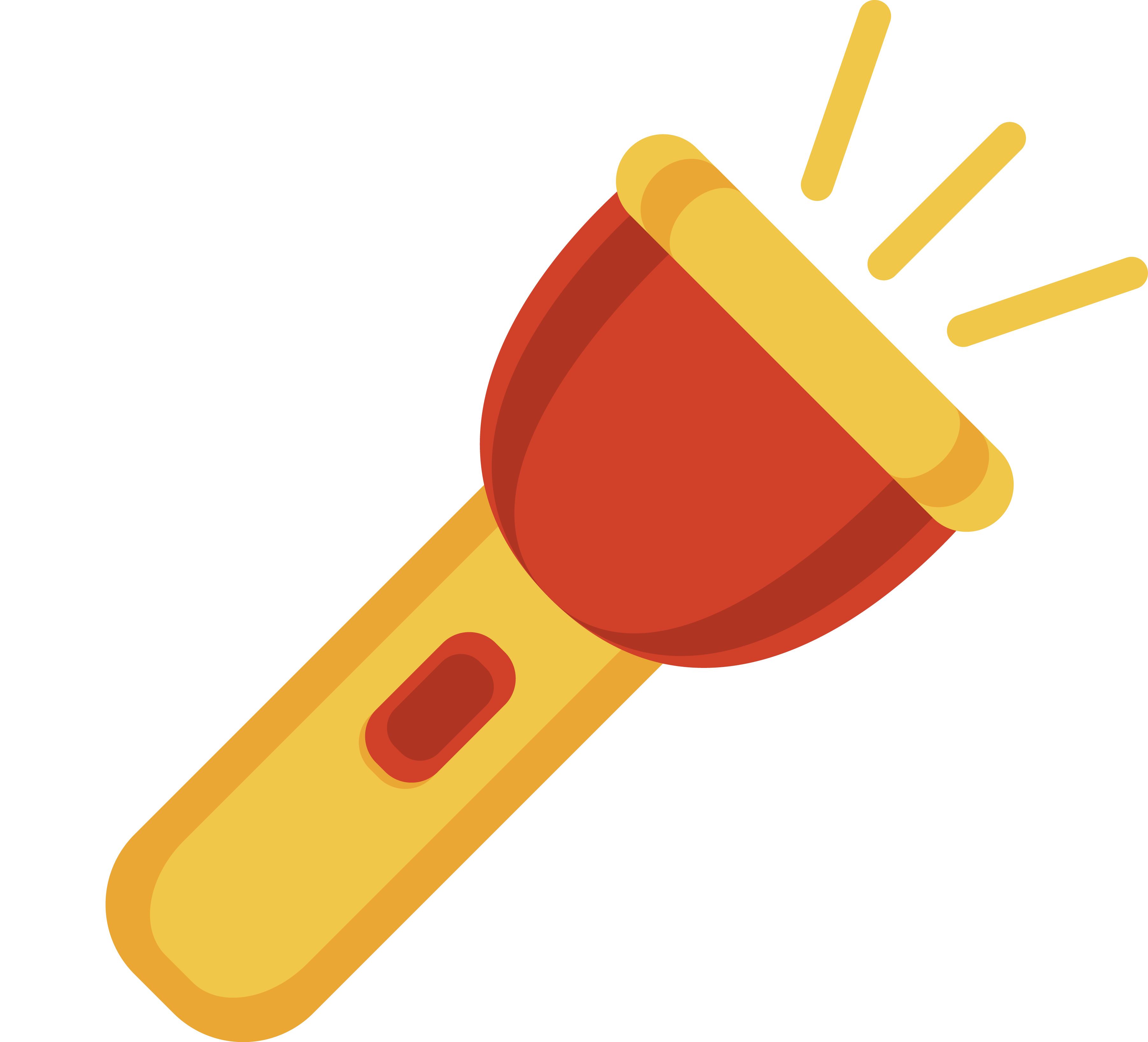 Flashlight Beam Vector Transparent PNG Image