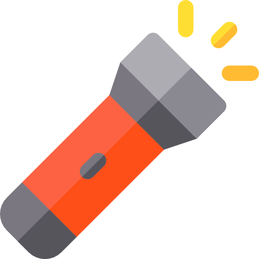 Flashlight Beam Vector Transparent PNG Image
