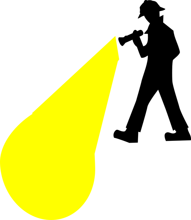 Flashlight Beam Vector Transparent PNG Image