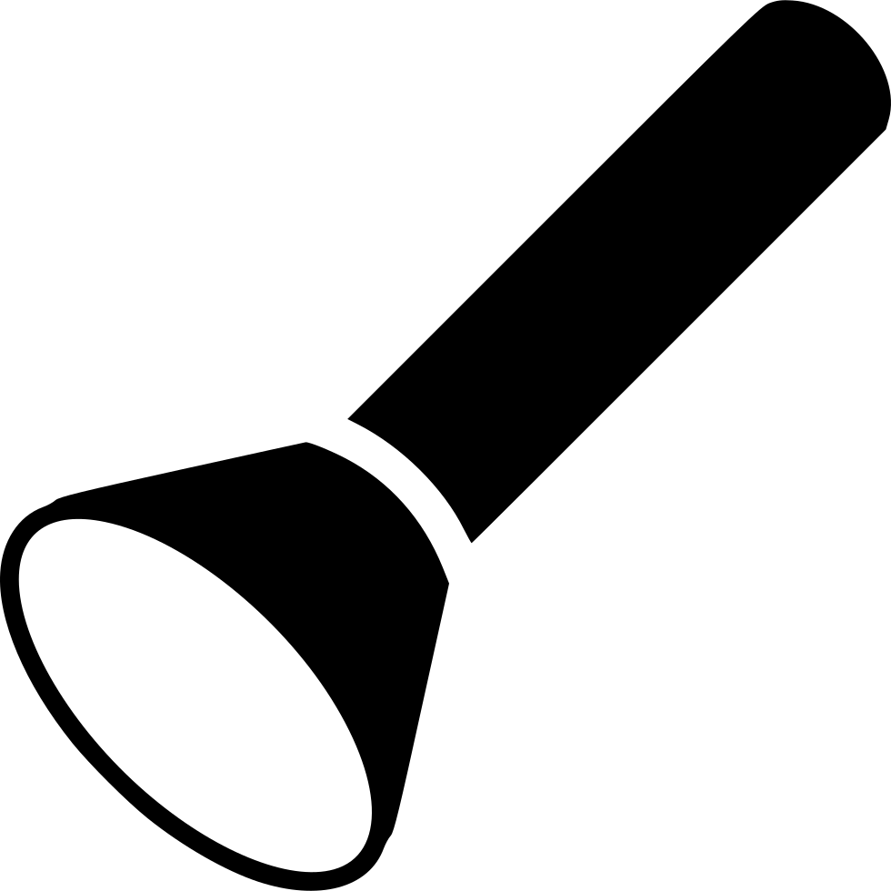 Flashlight Vector Emergency Transparent PNG Image